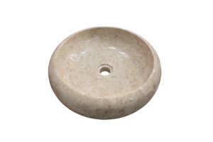 LAVAMANOS DE MÁRMOL BLANCO DONUT